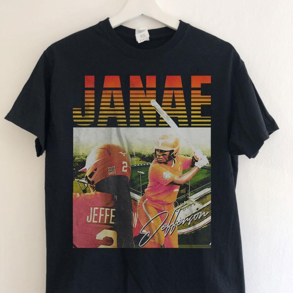 Janae Jefferson - Unisex Black T-Shirt